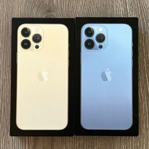 iPhone Empty Boxes 13 Pro Max